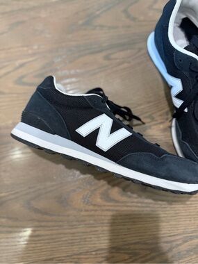 New Balance Black & White Men's Sneaker Interior Label - ML515BLK